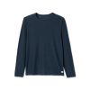 Vuori Long Sleeve Strato Tech Tee - Men's, NAVY-HEATHER, V178